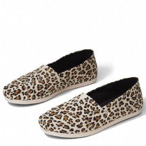 TOMS Leopard Print Flats